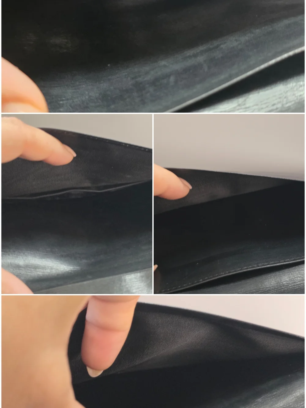 Louis Vuitton Brazza Wallet Black Epi Leather Long Bifold Organizer